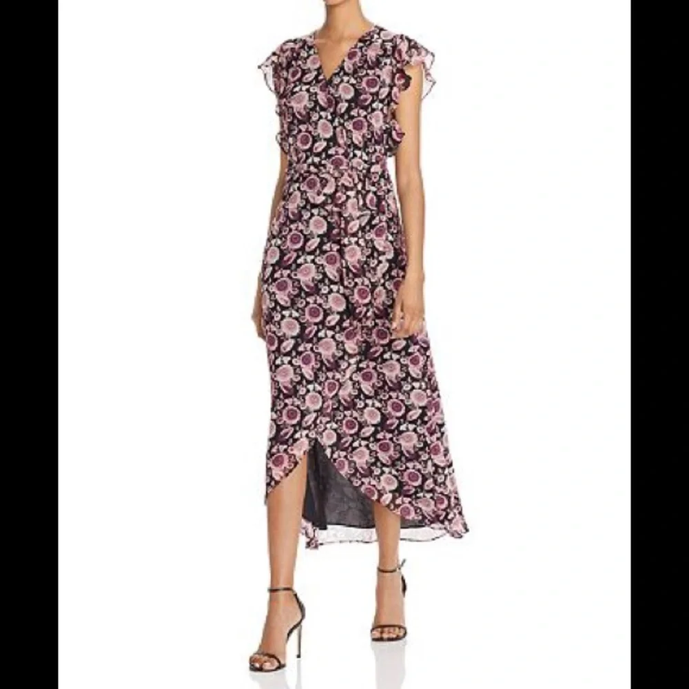 Rebecca Minkoff Flossie Floral Wrap Dress - Picture 3 of 5